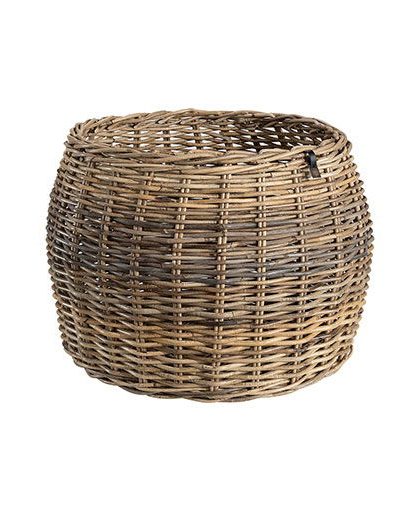 Flower Pot korg kubu grey