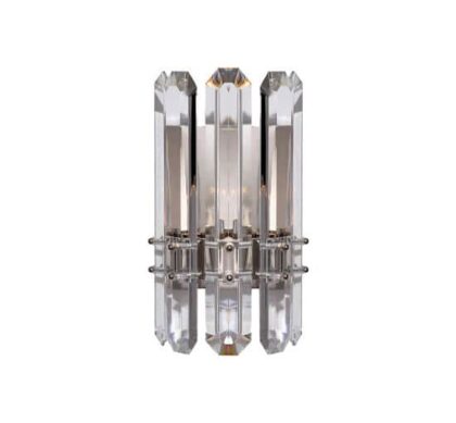 Bonnington vägglampa nickel