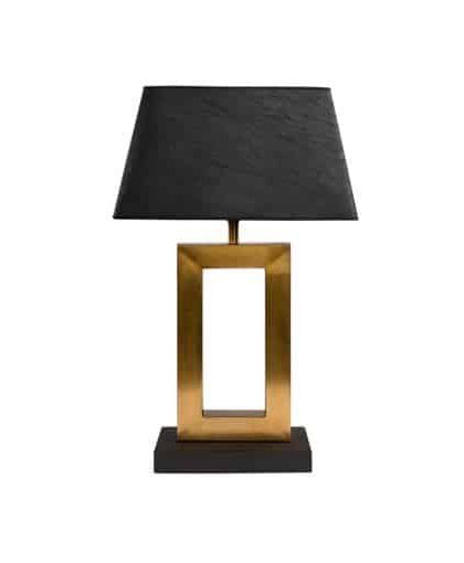 Arezzo bordslampa antik mässing