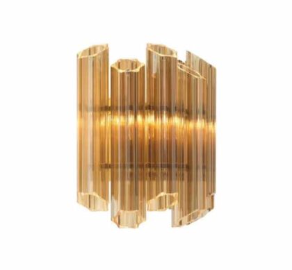Vittoria vägglampa guld