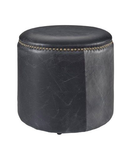 Nice ottoman läder