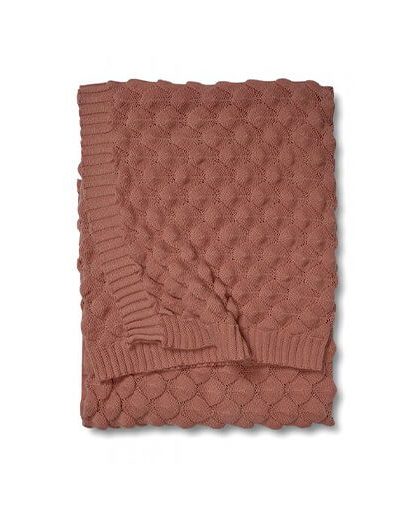 Gems pläd dusty coral