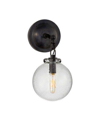 Katie Globe vägglampa brons/glas