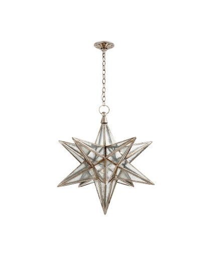 Moravian Star Burnished Silver Leaf