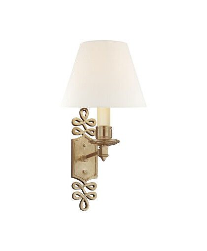 Ginger vägglampa mässing