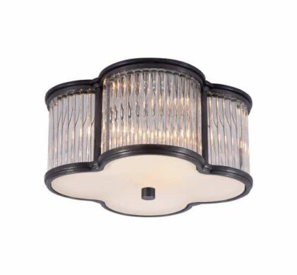 Basil plafond Gun Metal