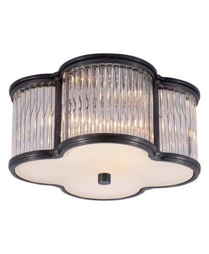 Basil plafond Gun Metal