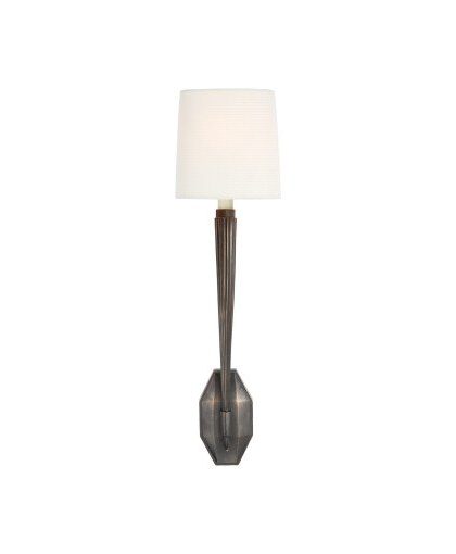 Ruhlmann vägglampa brons/linne
