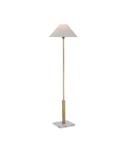 Asher golvlampa antik mässing
