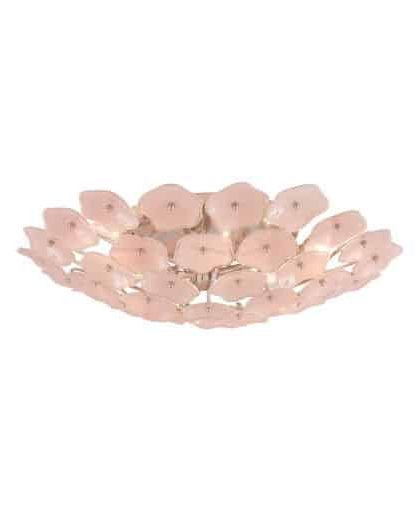 Leighton plafond nickel/rosa