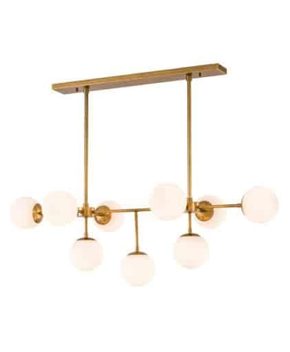 Lux taklampa mässing