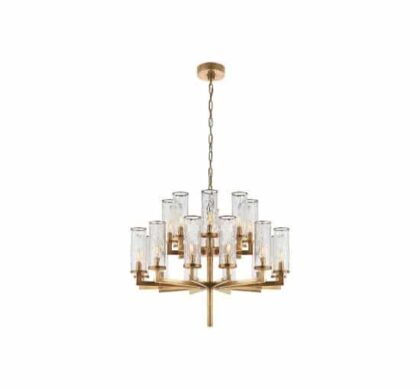 Liaison takkrona dubbel mässing