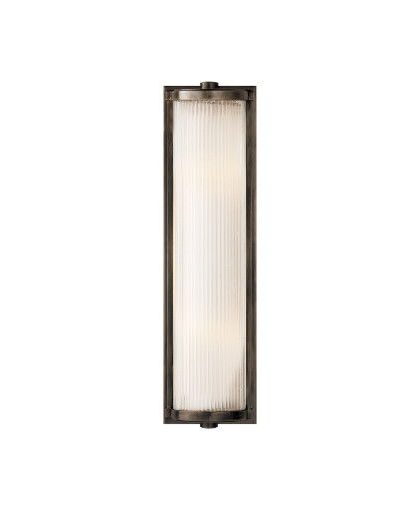 Long Dresser vägglampa brons