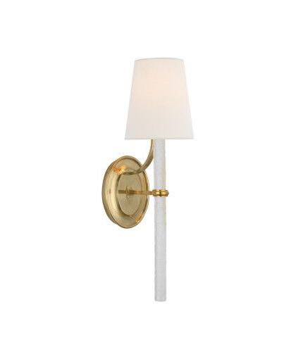 Abigail vägglampa mässing