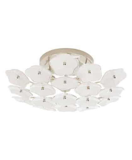 Leighton plafond nickel/cream M