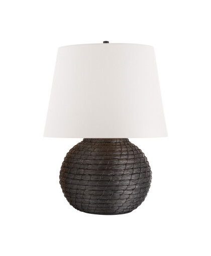 Lohan bordslampa svart