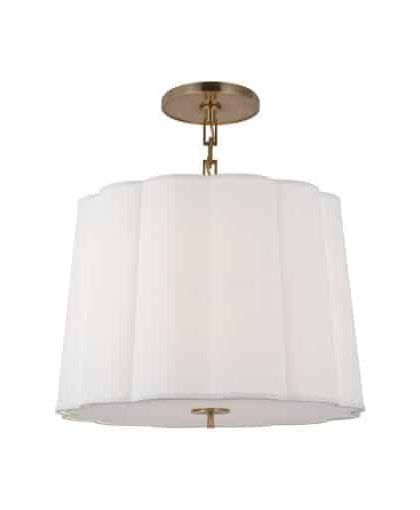 Simple taklampa mässing