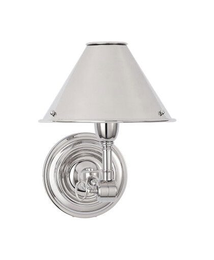 Anette vägglampa nickel