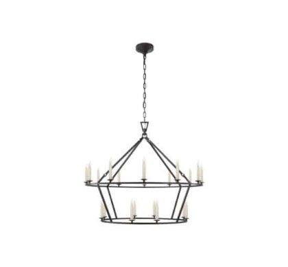 Darlana takkrona dubbel svart