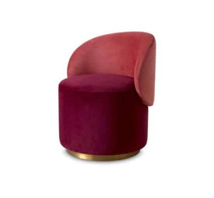 Greer matstol savona bordeaux velvet
