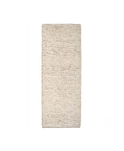 Merino gångmatta beige