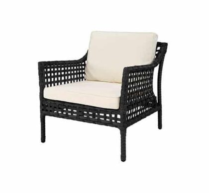 Santa Monica fåtölj svart