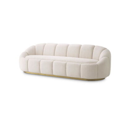 Inger soffa bouclé cream