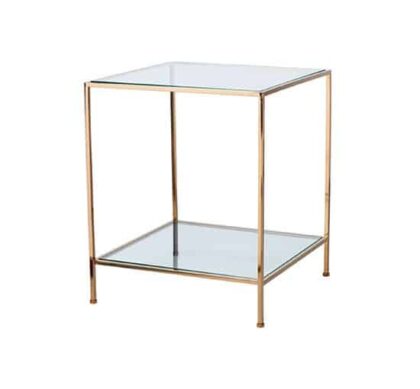 Fleur sidobord mässing