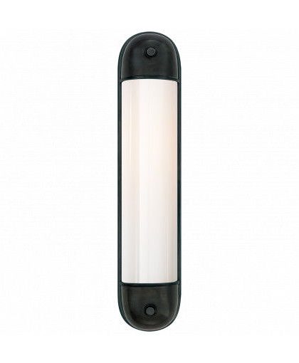 Selecta Long vägglampa brons
