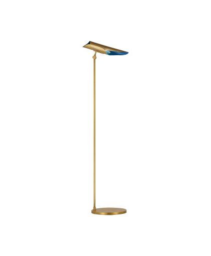 Flore golvlampa mässing