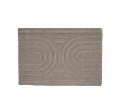 Curve dörrmatta silver