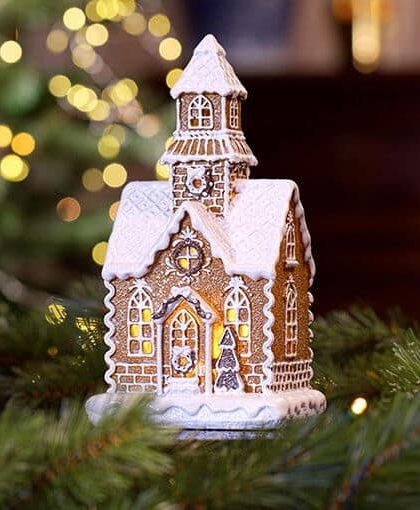 Castleford pepparkakshus juldekoration