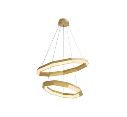 Helvetia taklampa mässing