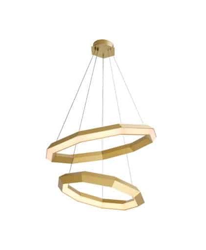 Helvetia taklampa mässing