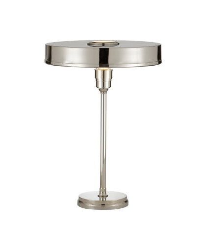 Carlo bordslampa nickel