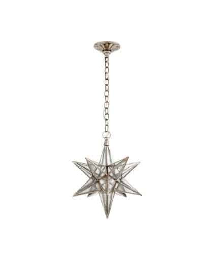 Moravian Star Burnished Silver Leaf