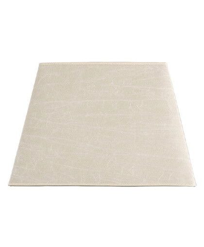 Square lampskärm leather cream