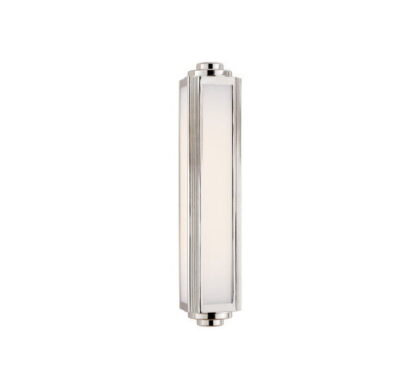 Keating vägglampa nickel