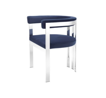 Clubhouse matstol midnight blå