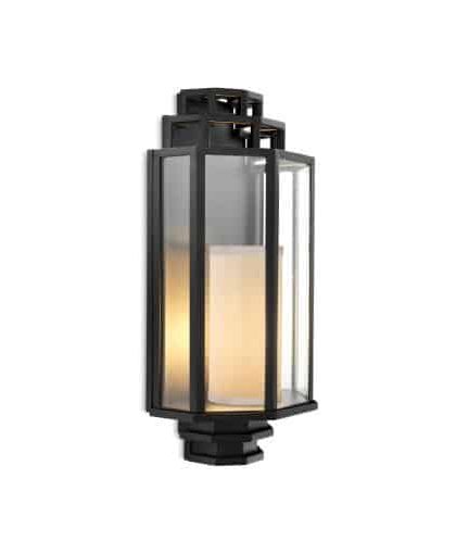 Monticello vägglampa svart OUTLET
