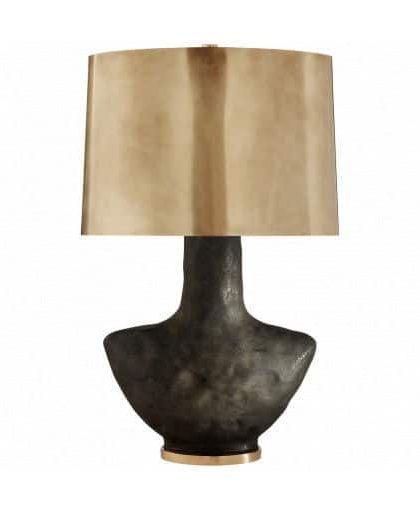 Armato bordslampa svart/mässing