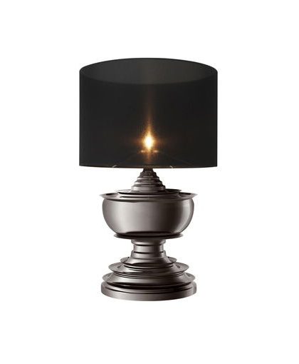 Bordslampa Pagoda svart exkl. skärm OUTLET