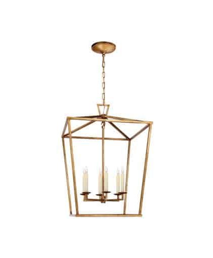 Darlana taklampa Gilded Iron L