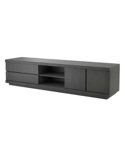 Crosby mediabänk charcoal grey