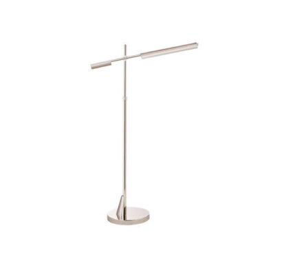 Daley golvlampa justerbar nickel