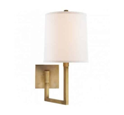 Aspect vägglampa mässing S