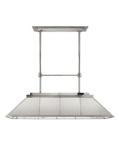 Rivington Billiard takkrona nickel/klar