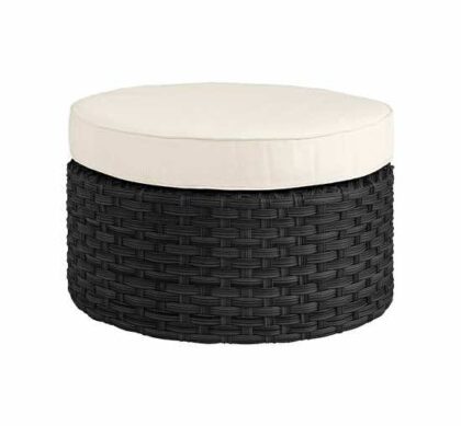 Toledo ottoman svart