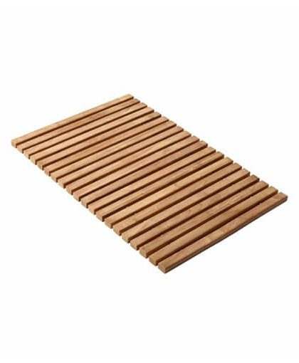 Badrumsmatta teak