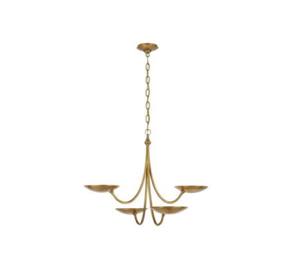 Keira takkrona antik mässing